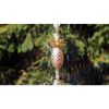 8.5 Ft. Copper Pineapple Rain Chain Gutter Downspout - Basin Not Included