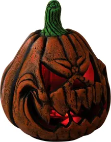 Ghoulish Productions Jack O'Lantern Pumpkin Decorative. Pumpkin Latex Decorations For Home, Halloween Pumpkin Decorations. Pumpkins Line (Option: Yellow)