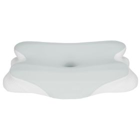 1Pc Orthopedic Memory Foam Pillow With Cooling Case Neck Support Pillow With Machine Washable Case For Side Back Stomach Sleepers (Option: 1Pc)